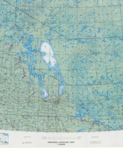 ONC E-17 Canada; United States Vinyl washable 1:1,000,000 scale (not for navigational use)