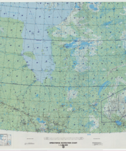 ONC E-18 Canada  Vinyl washable 1:1,000,000 scale (not for navigational use)