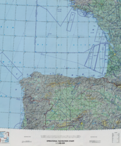 ONC F-1 Andorra; France; Portugal; Spain Vinyl washable 1:1,000,000 scale (not for navigational use)