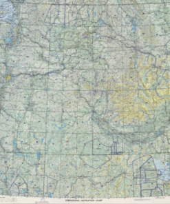 ONC F-16 Canada; United States Vinyl washable 1:1,000,000 scale (not for navigational use)