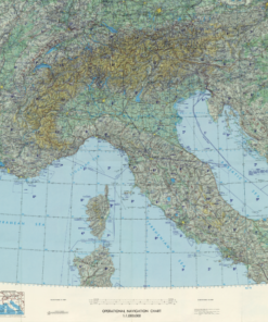 ONC F-2 Albania; Austria; Czechoslovakia; Federal Republic of Germany; France; Hungary; Italy; Liechtenstein; Monaco; San Marino; Spain; Switzerland; Yugoslavia  Vinyl washable 1:1,000,000 scale (not for navigational use)