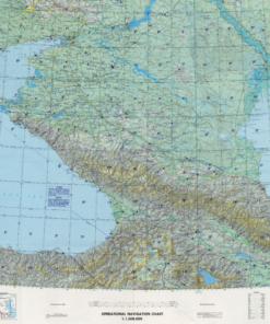 ONC F-4  Turkey; U.S.S.R. Vinyl washable 1:1,000,000 scale (not for navigational use)