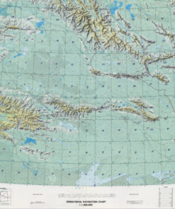 ONC F-7  Mongolia; China; U.S.S.R. Vinyl washable 1:1,000,000 scale (not for navigational use)