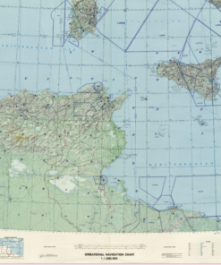 ONC G-2 Algeria; Italy; Libya; Malta; Spain; Tunisia Vinyl washable 1:1,000,000 scale (not for navigational use)