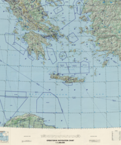 ONC G-3 Albania; Cyprus; Greece; Italy; Libya; Turkey Vinyl washable 1:1,000,000 scale (not for navigational use)