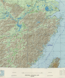 ONC H-12 Peoples Republic of China; Republic of China; Ryukyu Islands Vinyl washable 1:1,000,000 scale (not for navigational use)