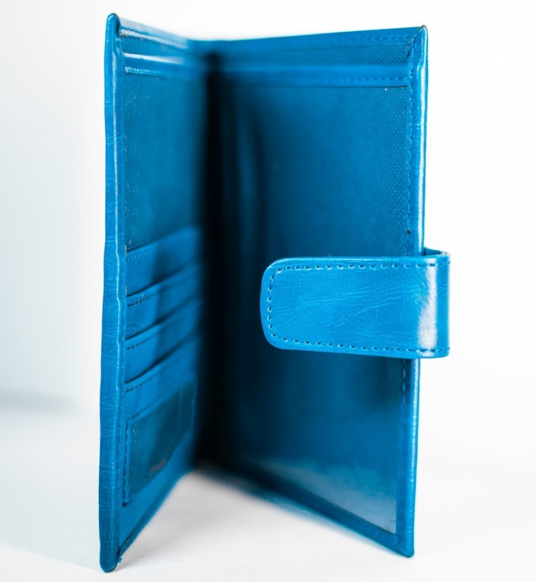 Pilot multi License holder pu leather BLUE - Image 3