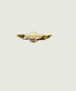 787 Silver Aviation Wing Shaped Airplane Brooch | Fade-Proof & Scratch-Proof Metal Badge with Butterfly Pin | Gift for Pilots, Cabin Crew & Aviation Lovers