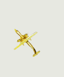 ATR Gold Brooch for Pilots & Cabin Crew | Premium Metal Aviation Badge with Butterfly Clutch.